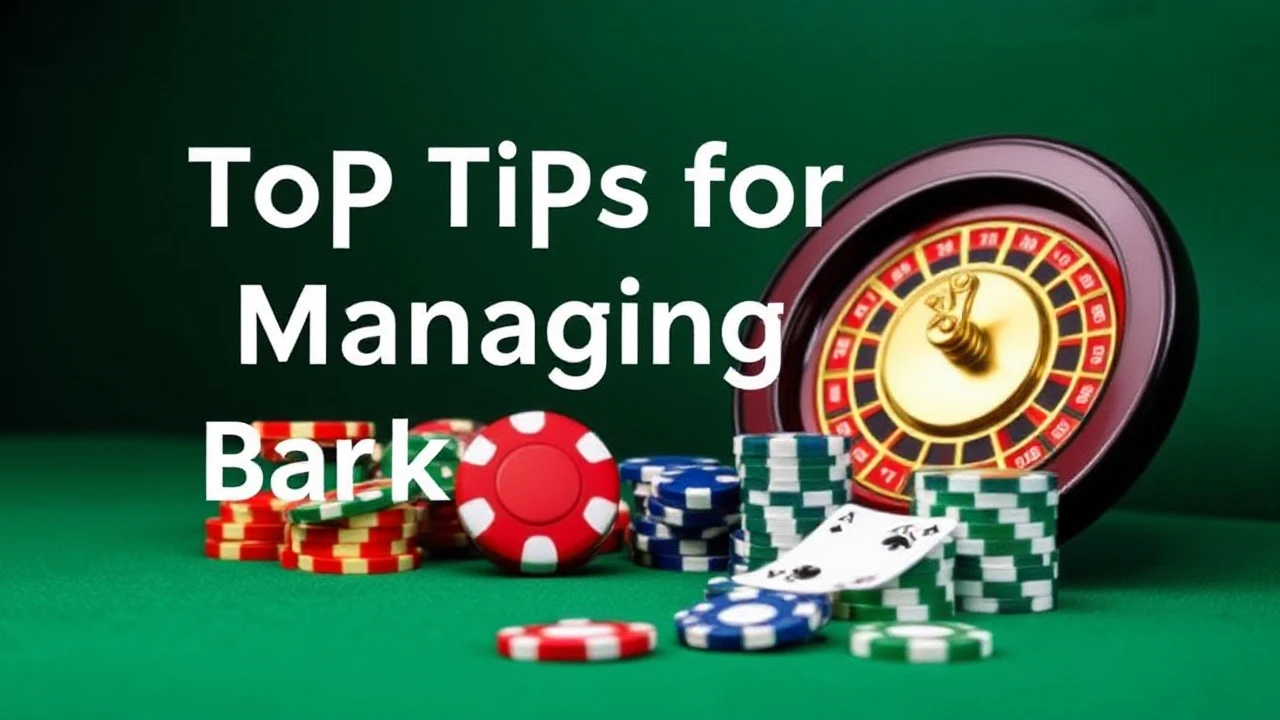 Top Tips for Managing Your Bankroll at the Casino