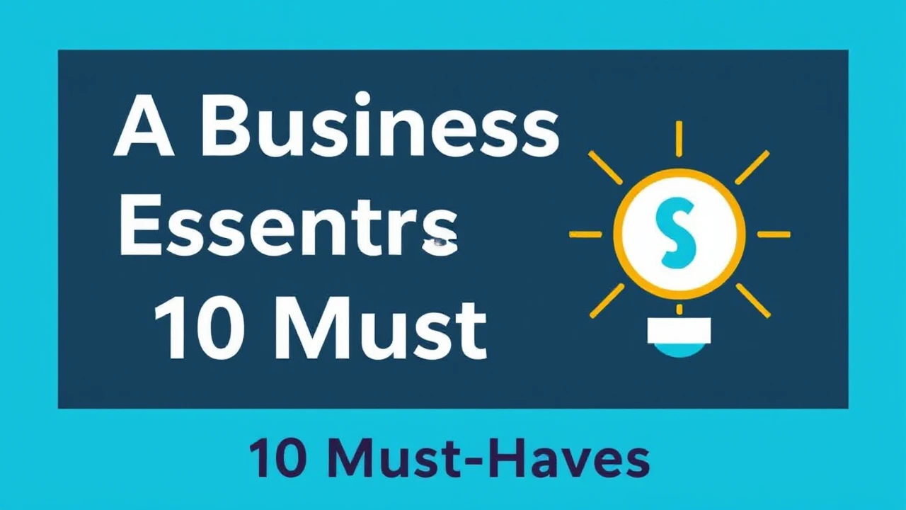 A Business Owner's Guide to Essential Tools: 10 Must-Haves