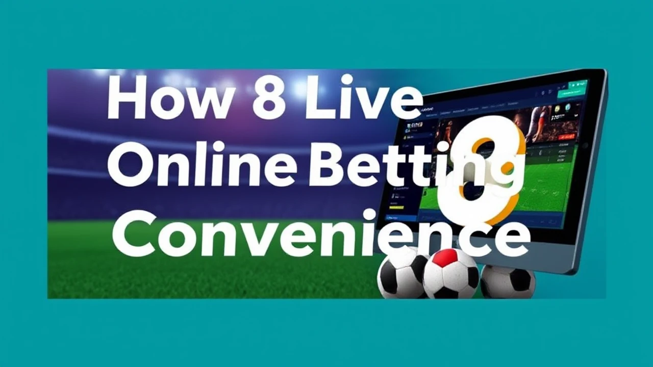 How 8Live Enhances Online Betting Convenience