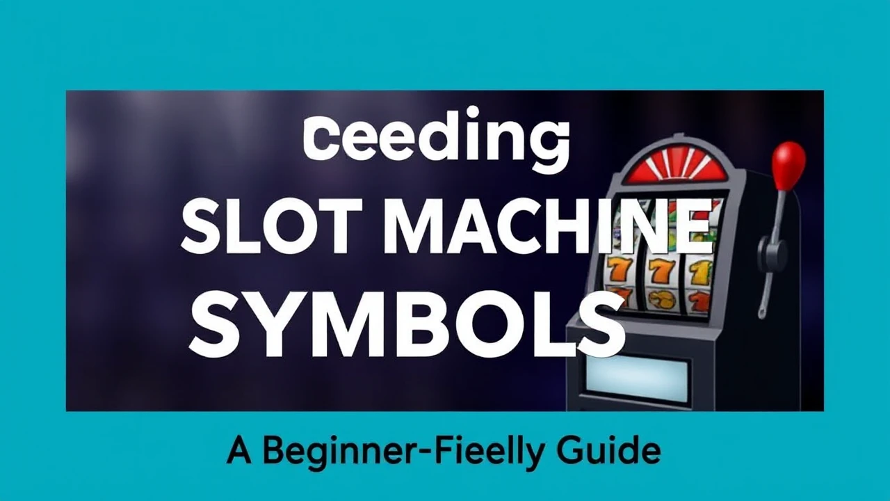 Decoding Slot Machine Symbols: A Beginner-Friendly Guide