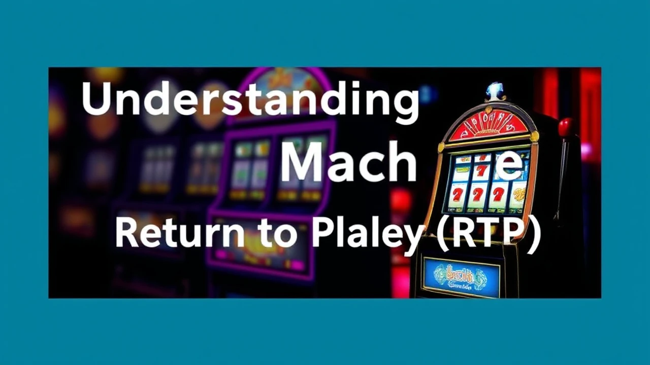 Understanding Slot Machine Return to Player (RTP): A Key Guide