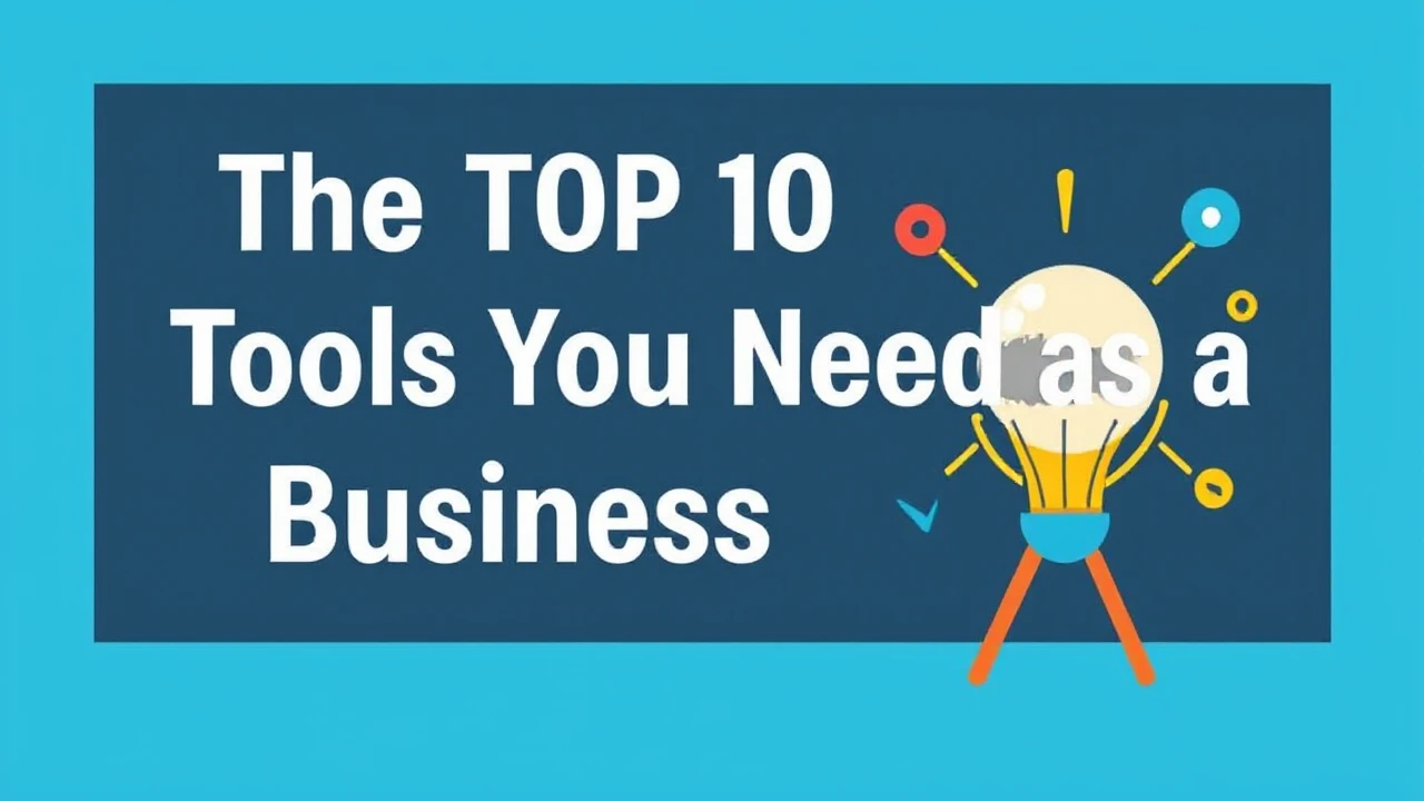The Top 10 Tools You Need as a Business Owner