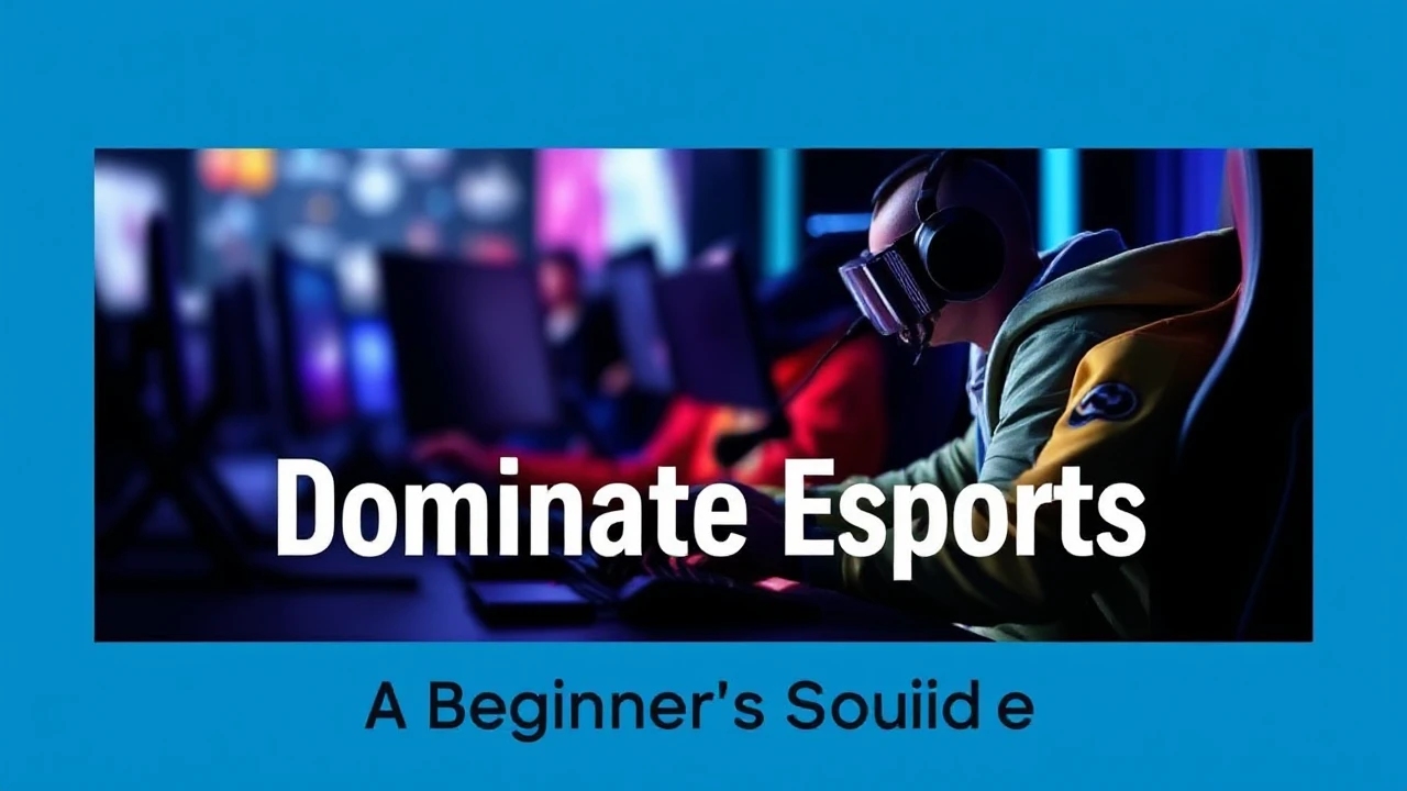 Dominate Esports: A Beginner's Guide to Competitive Gaming