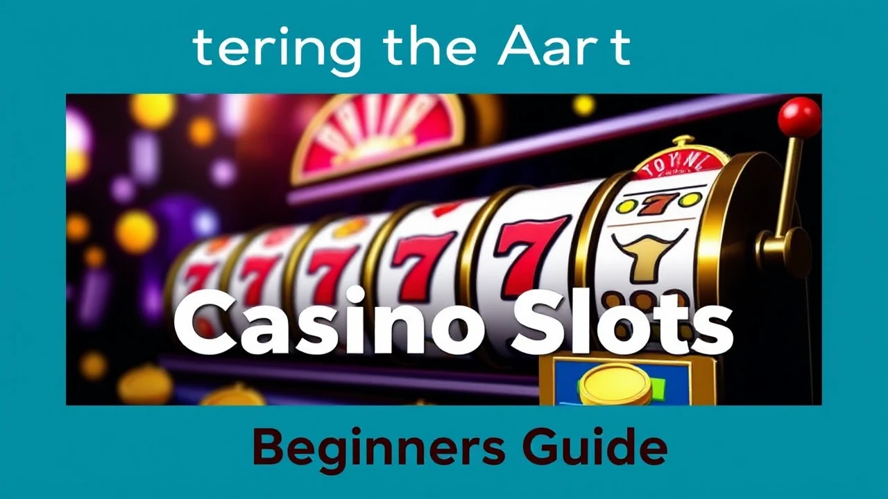 Mastering the Art of Casino Slots: A Beginner's Guide