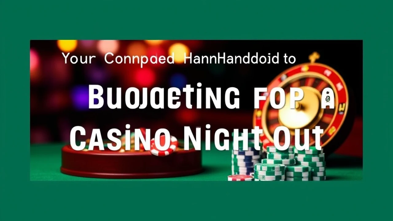 Your Complete Handbook to Budgeting for a Casino Night Out