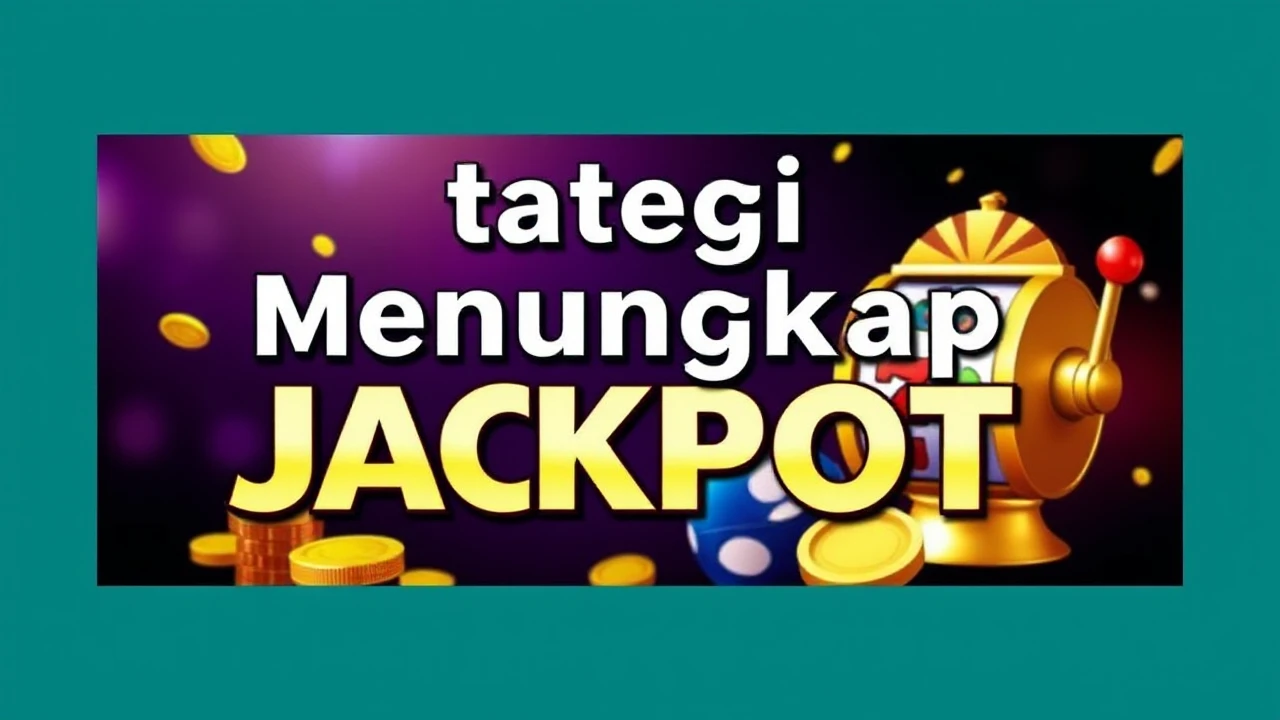 Strategi Mengungkap Jackpot di Permainan Slot