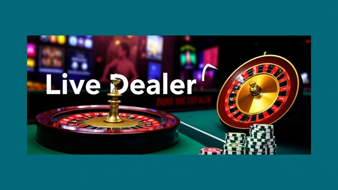 The Growth of Live Dealer Online Casino Gambling Games