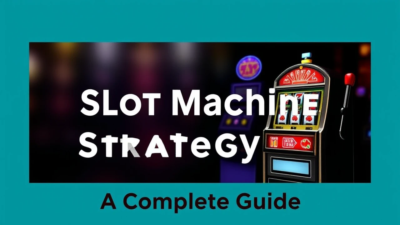 Master the Art of Slot Machine Strategy: A Complete Guide