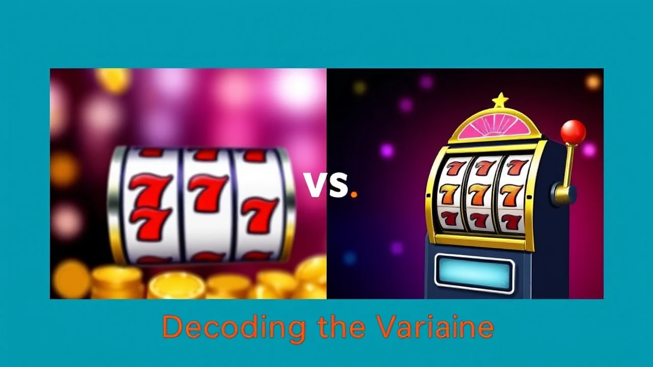 Decoding the Variance: Online Casino Slots vs. Traditional Slots