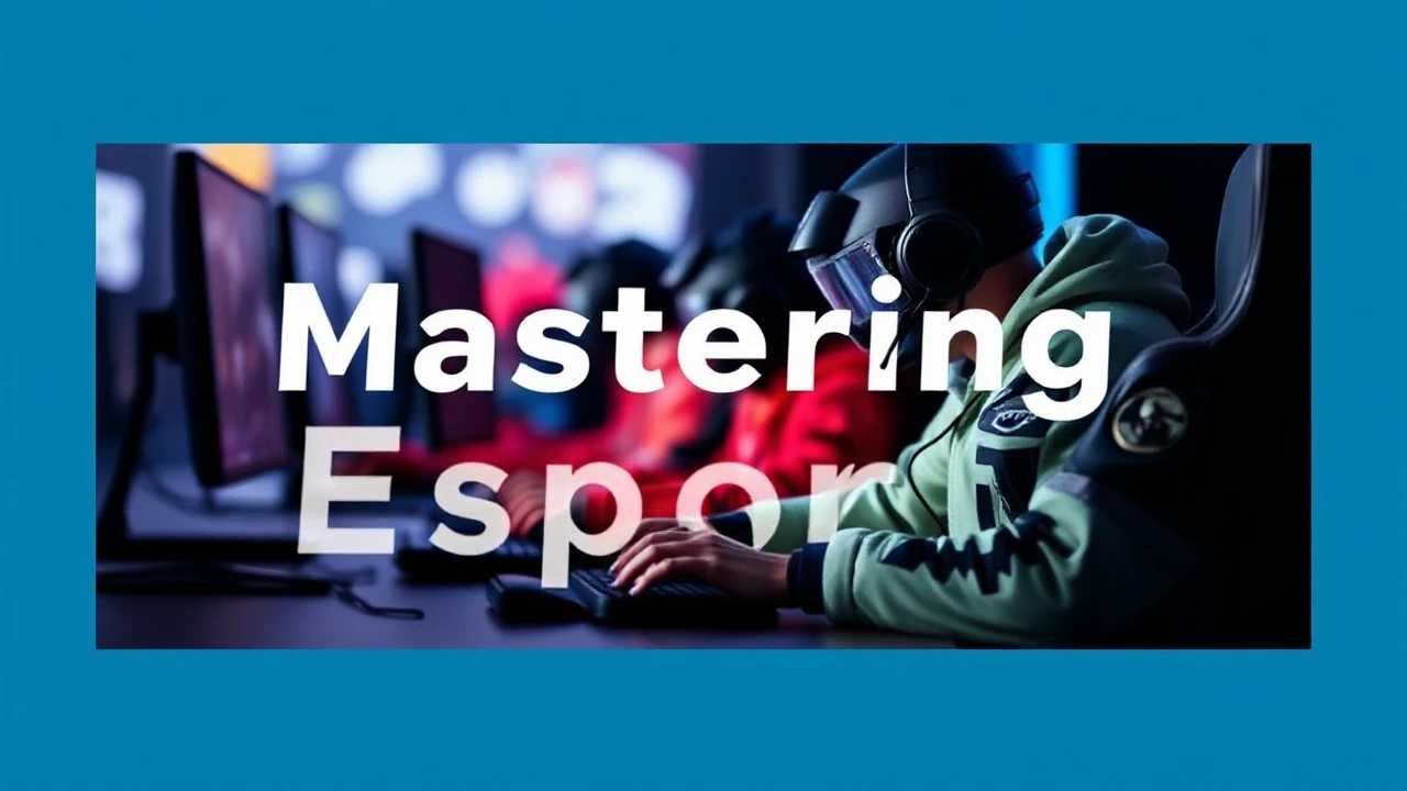 Mastering Esports: A Beginner's Introduction to Professional Gaming