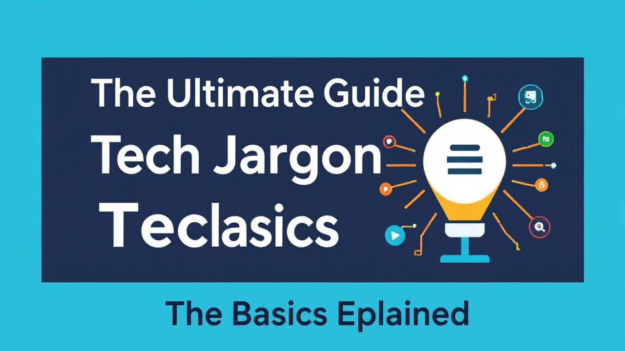 The Ultimate Guide Tech Jargon: The Basics Explained