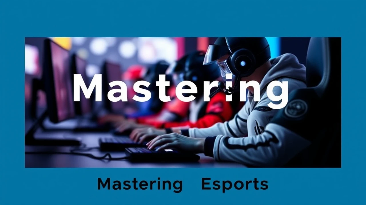 Mastering Esports: An Amateur's Guide to Competitive Gaming