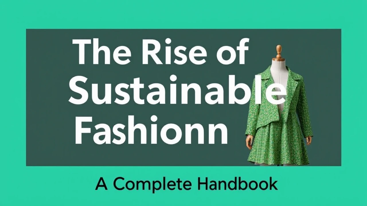 The Rise of Sustainable Fashion: A Complete Handbook