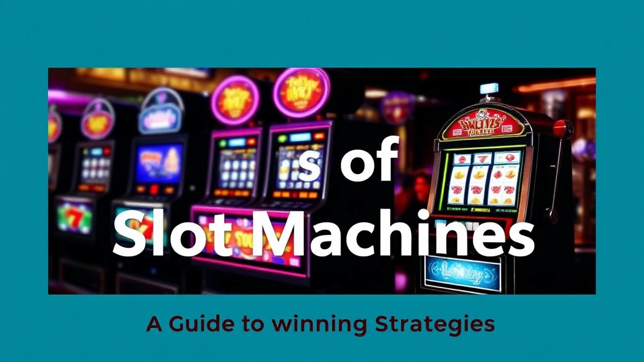 Unlocking the Secrets of Slot Machines: A Guide to Winning Strategies