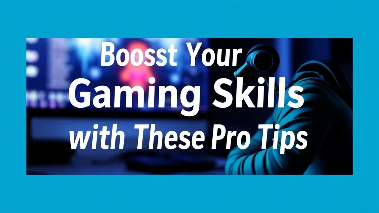 Boost Your Gaming Skills with These Pro Tips