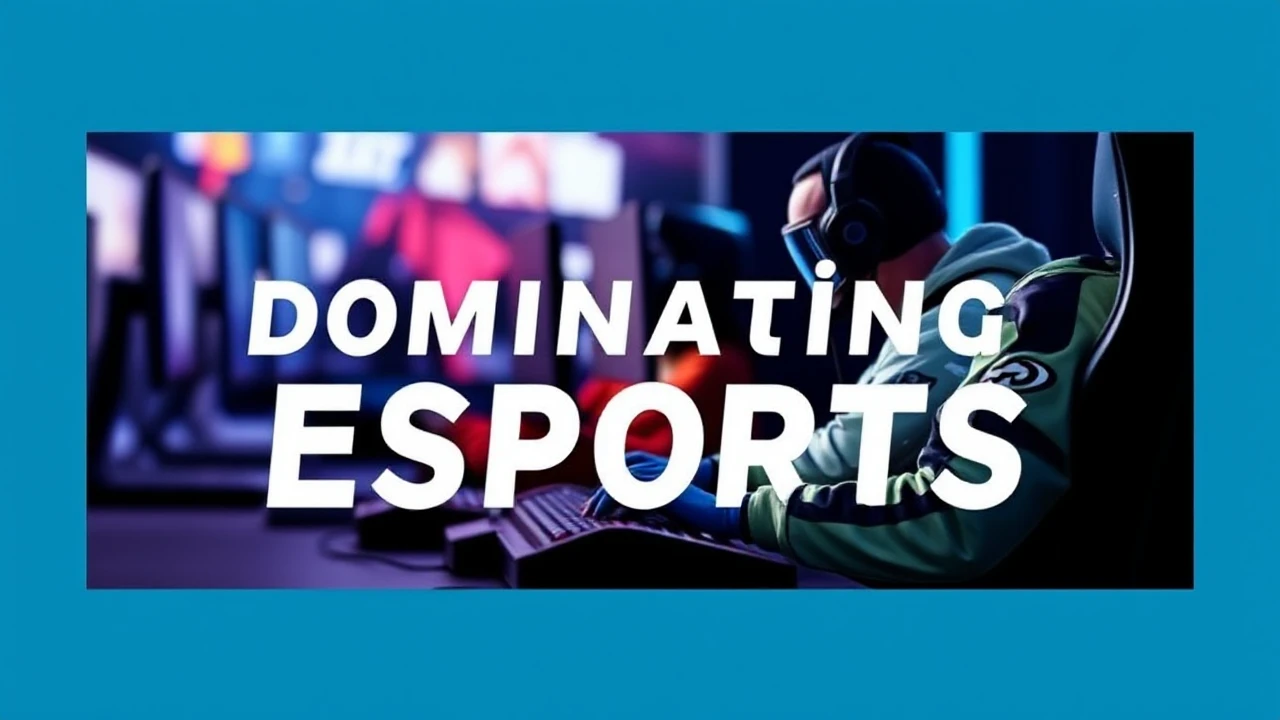 Dominating Esports: An Amateur's Guide to Professional Gaming