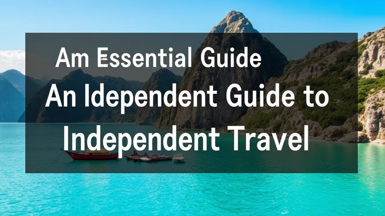 An Essential Guide to Independent Travel: Top Tips for Exploring the World Solo