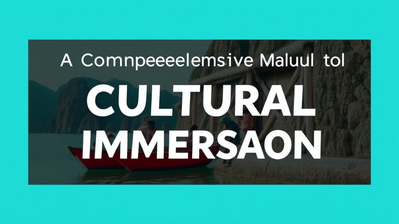 A Comprehensive Manual to Cultural Immersion: Embracing Local Traditions While Traveling