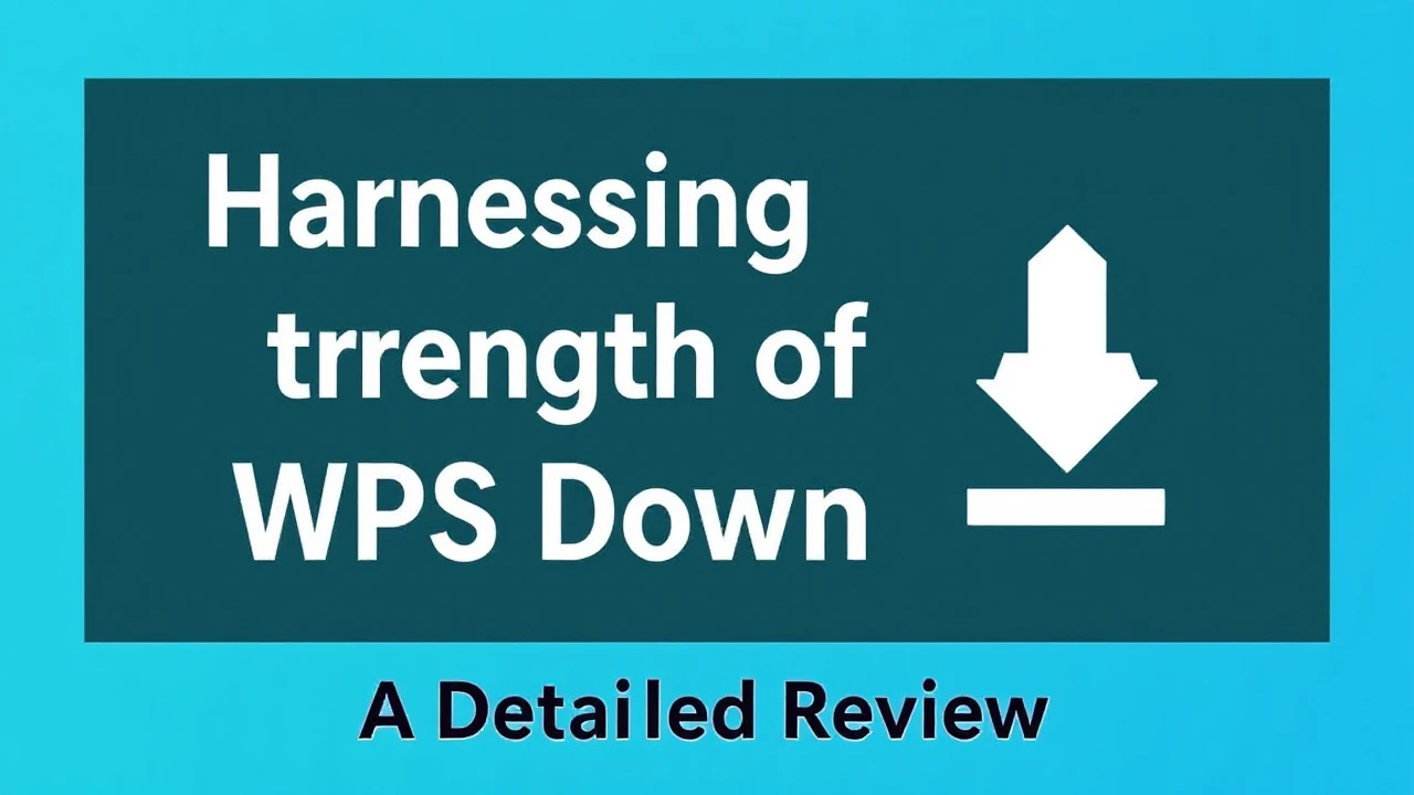 Harnessing the Strength of WPS Download: A Detailed Review