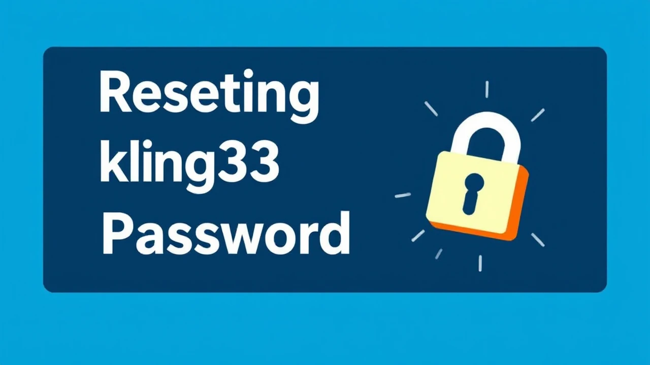 Resetting Your king33 Password Securely