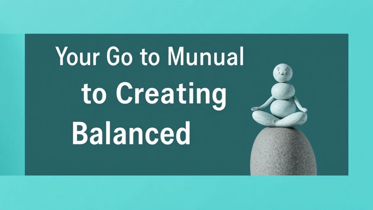 Your Go-To Manual to Creating a Balanced Lifestyle