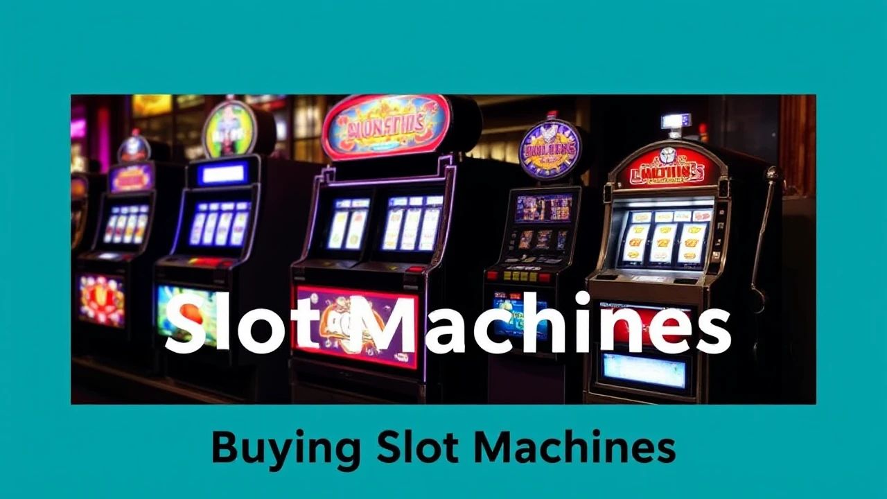 All About Buying Used Slot Machines