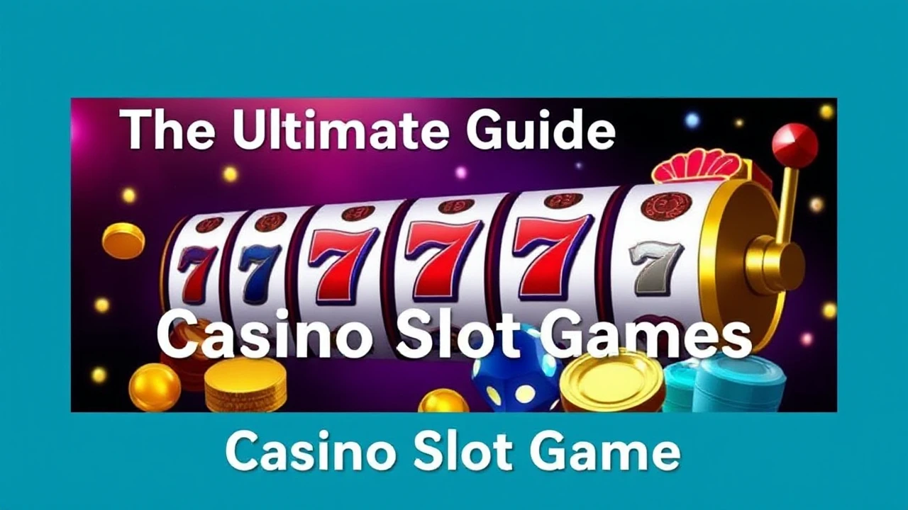 The Ultimate Guide to Casino Slot Games: How to Play & Win