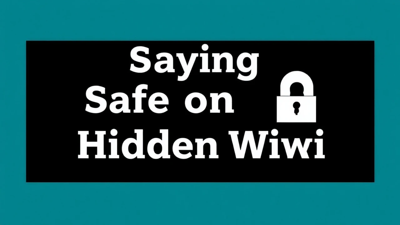 Staying Safe on the Hidden Wiki: Essential Security Measures