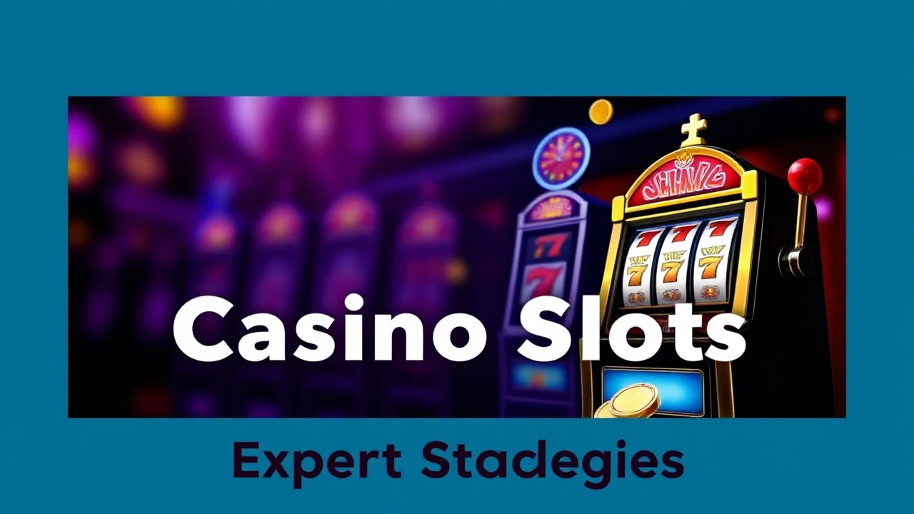 Dominating Casino Slots: Expert Strategies