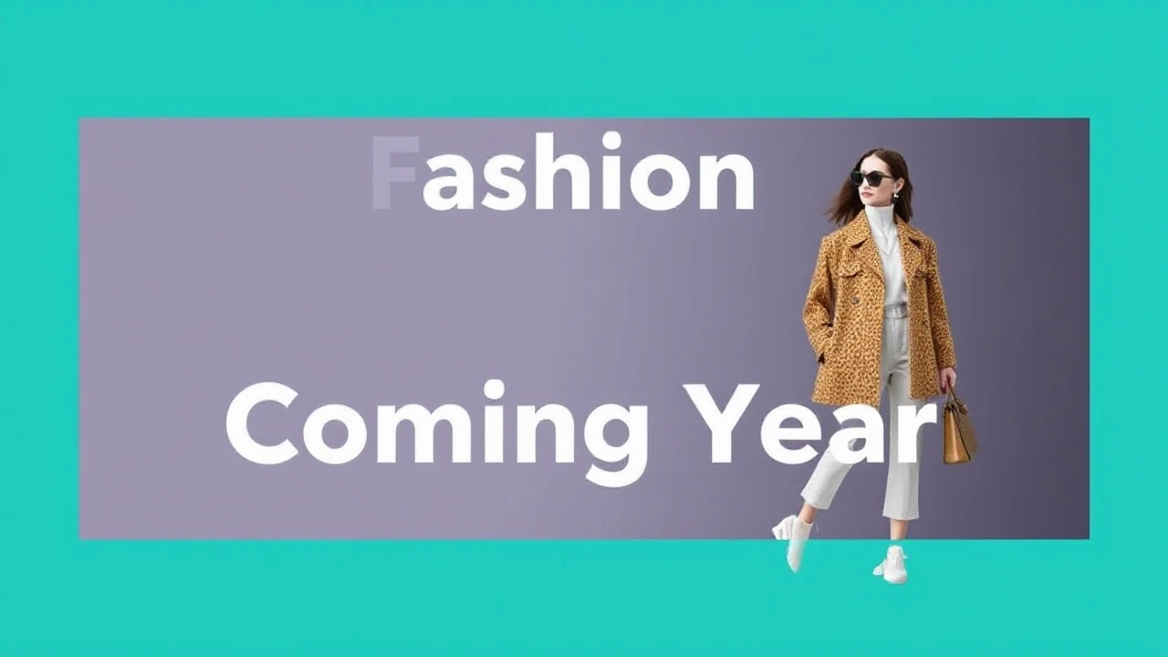The Fashion Trends to Look Forward to in the Coming Year