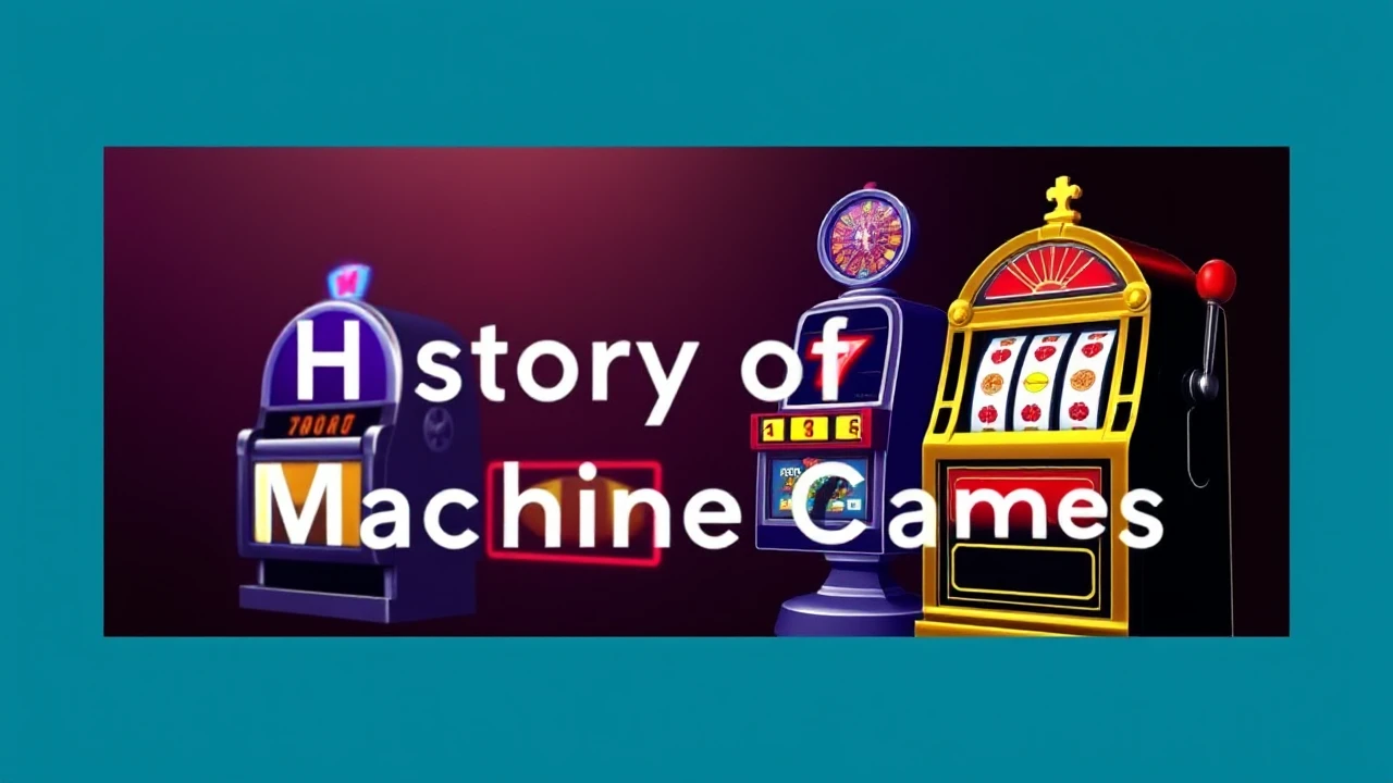 The History of Slot Machine Games: Through Time