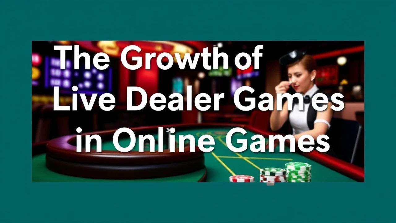 The Growth of Live Dealer Games in Online Casinos