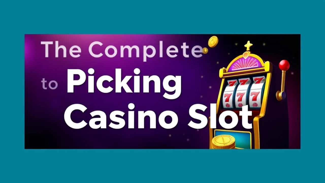 The Complete Handbook to Picking Top Casino Slots