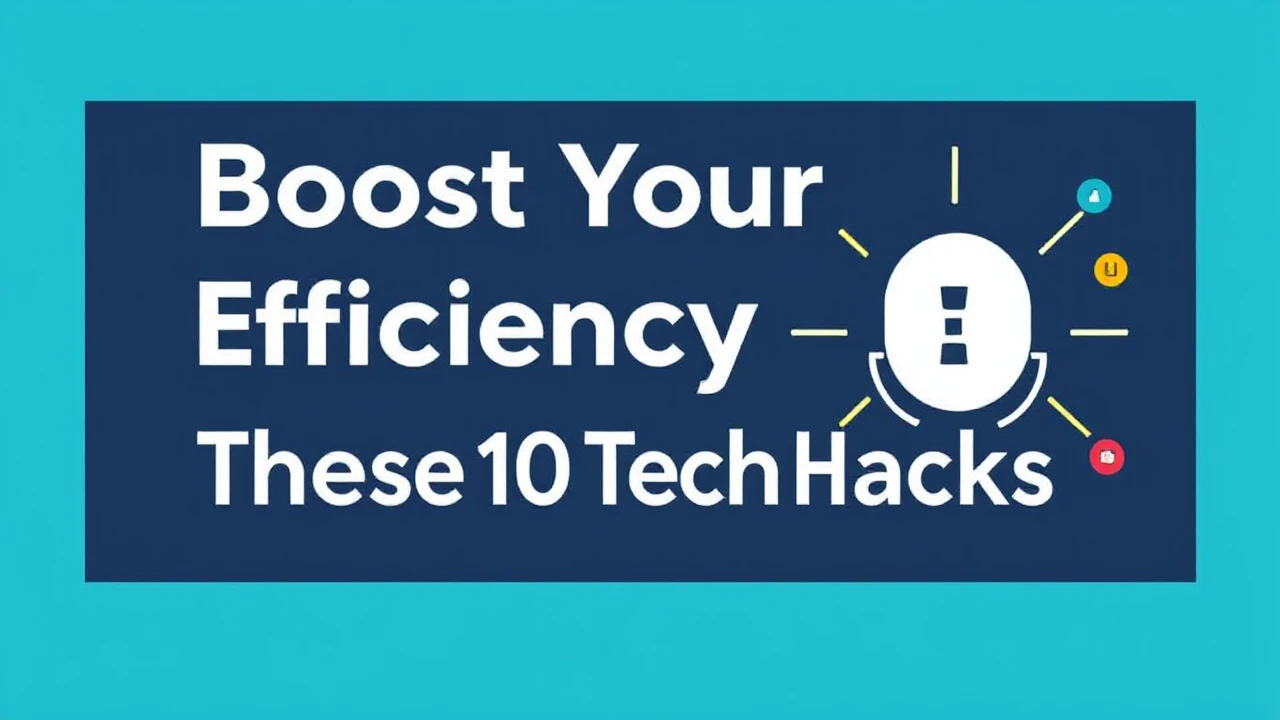 Boost Your Efficiency with These 10 Tech Hacks
