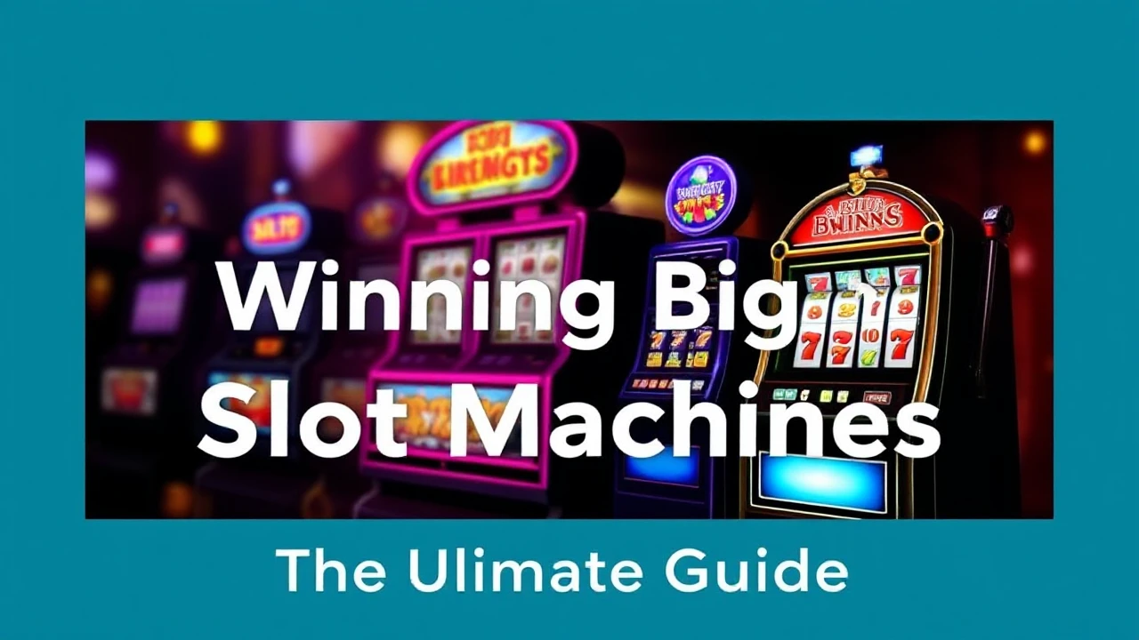 The Ultimate Guide to Winning Big on Slot Machines