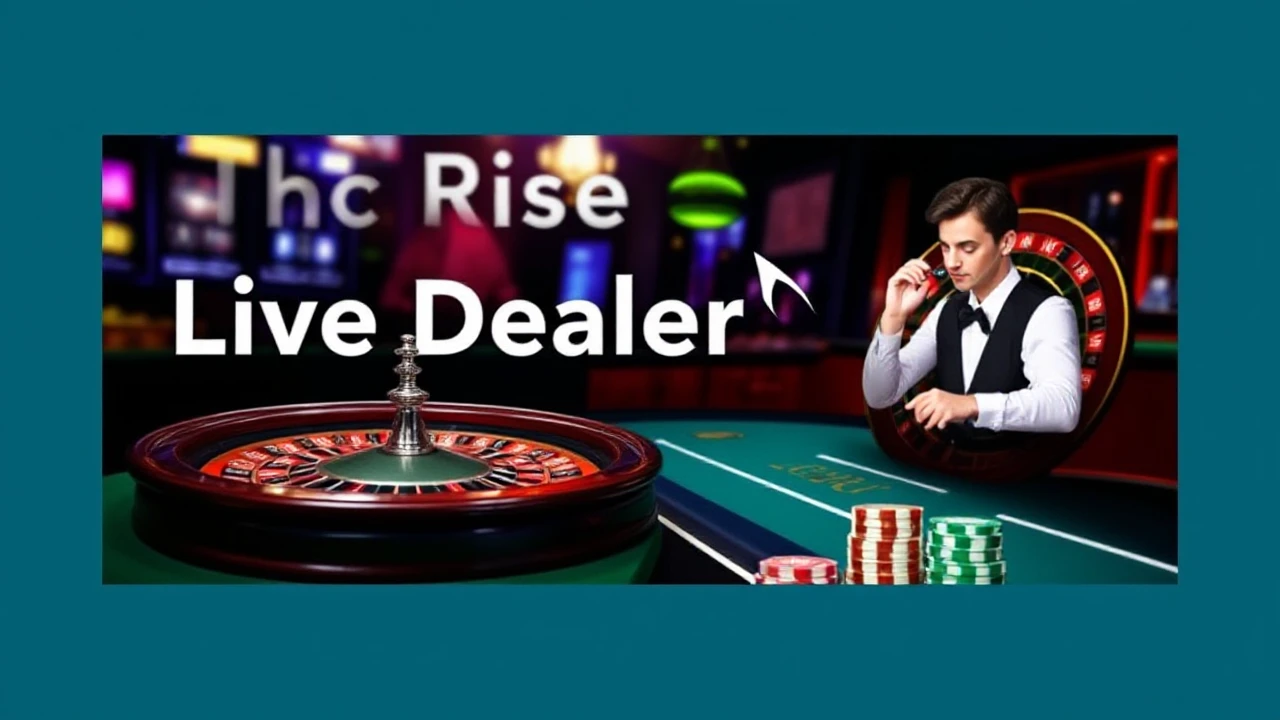 The Rise of Live Dealer Online Casino Gambling Games