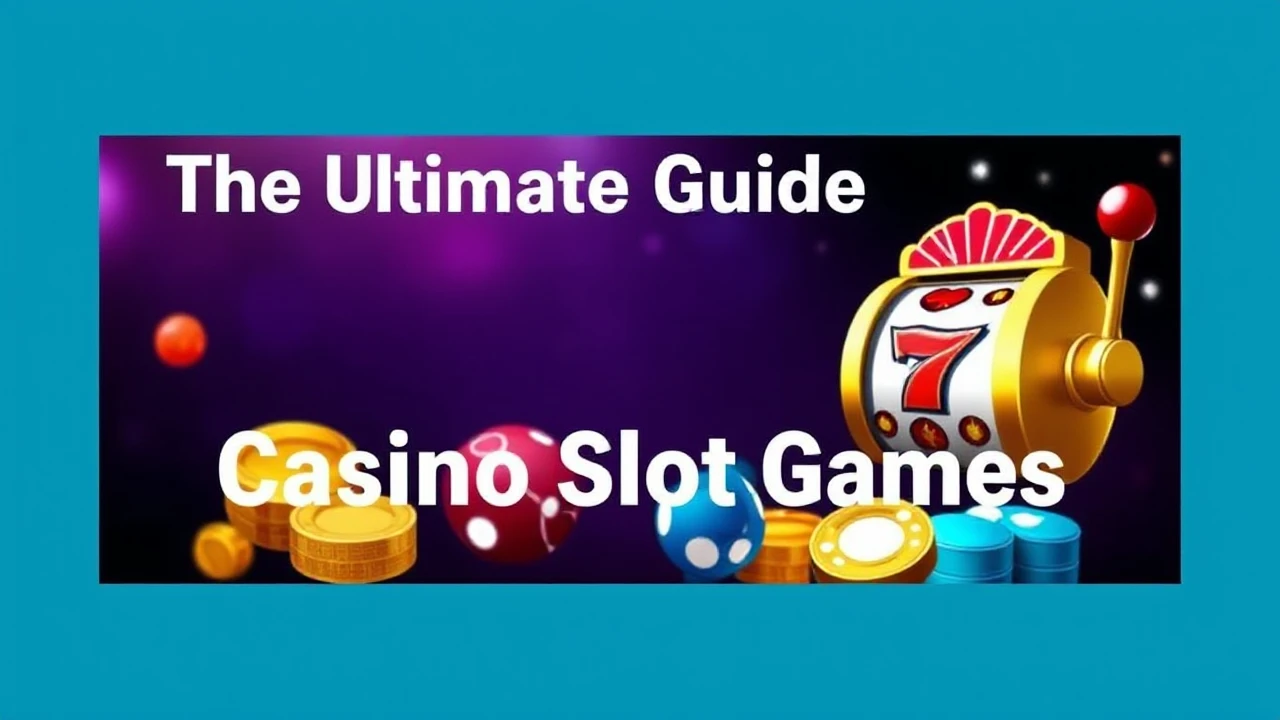 The Ultimate Guide to Casino Slot Games: Strategies for Success
