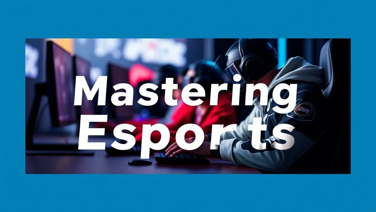 Mastering Esports: A Beginner's Introduction to Competitive Gaming