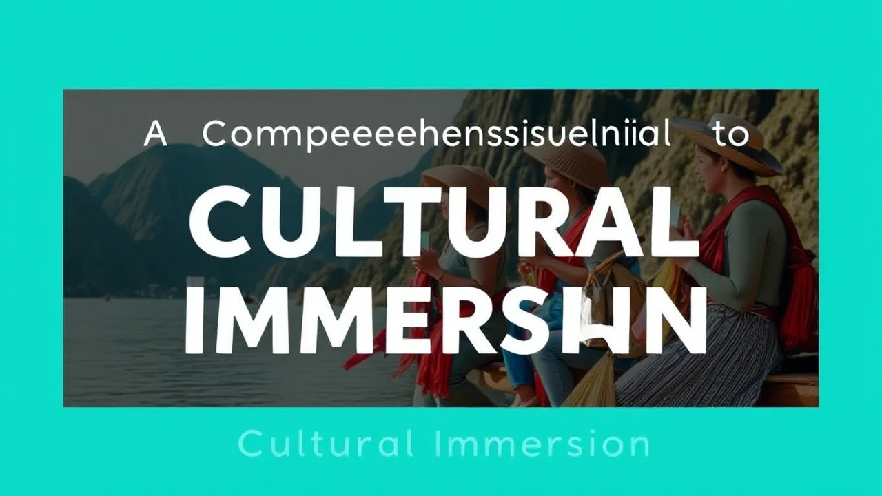 A Comprehensive Manual to Cultural Immersion: Embracing Local Traditions While Traveling