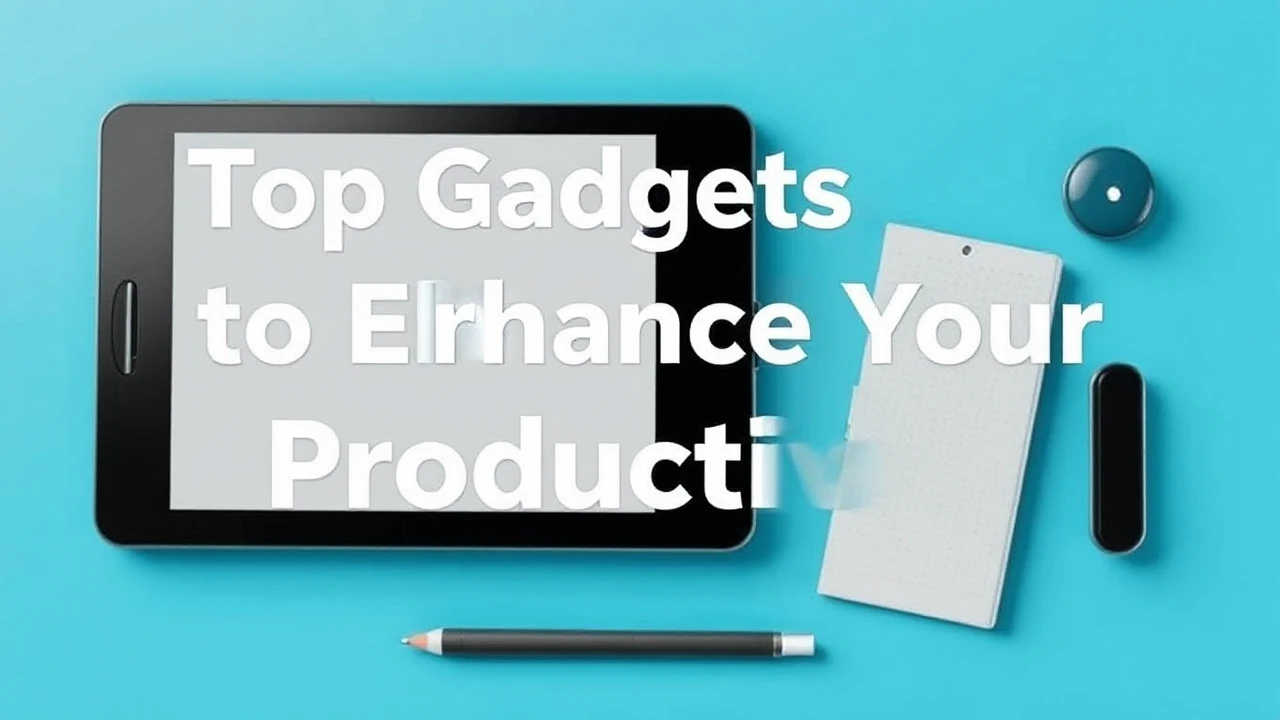 Top Gadgets to Enhance Your Productivity