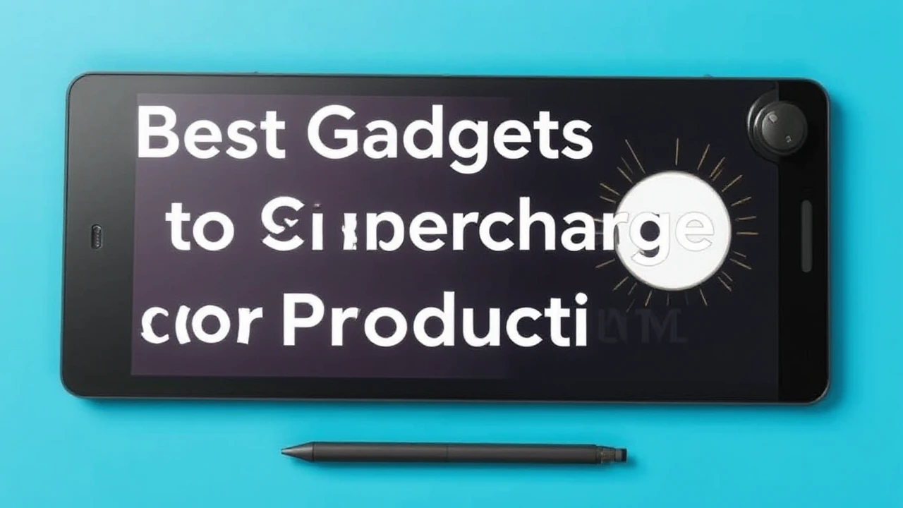 Best Gadgets to Supercharge Your Productivity