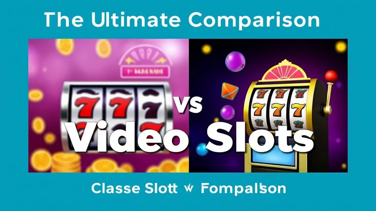 The Ultimate Comparison: Classic Slots Versus Video Slots