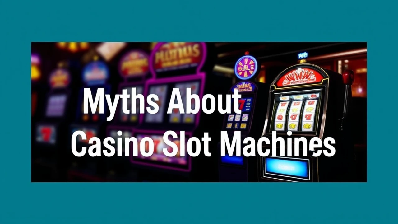 7 Common Myths About Casino Slot Machines