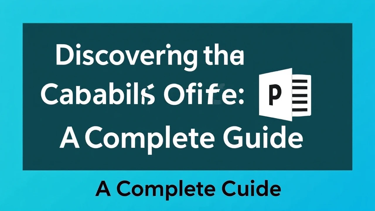 Discovering this Capabilities of WPS Office: A Complete Guide