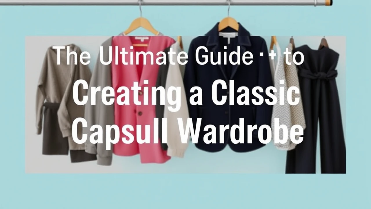 The Ultimate Guide to Creating a Classic Capsule Wardrobe