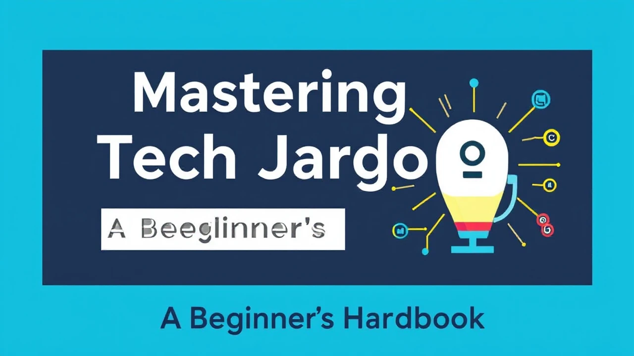 Mastering Tech Jargon: A Beginner's Handbook