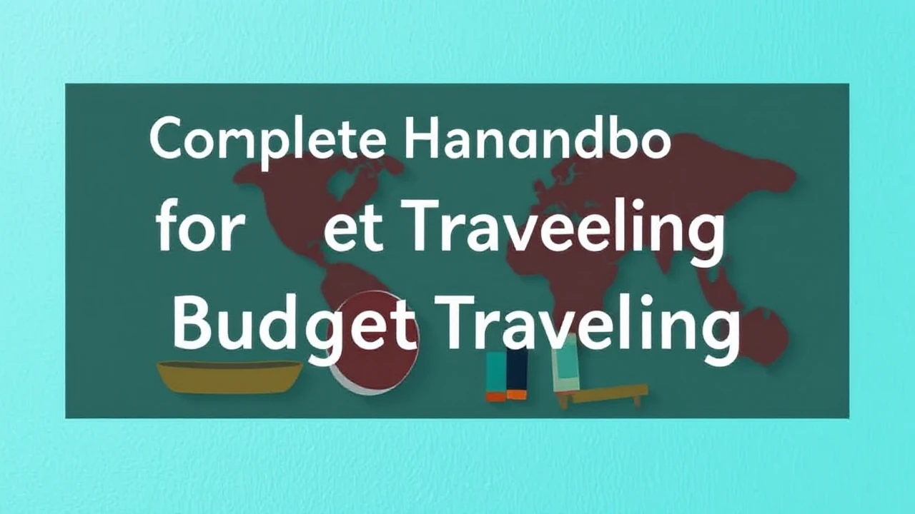 Complete Handbook for Budget Traveling on Your Next Adventure