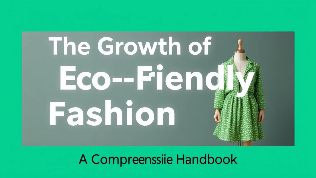 The Growth of Eco-Friendly Fashion: A Comprehensive Handbook