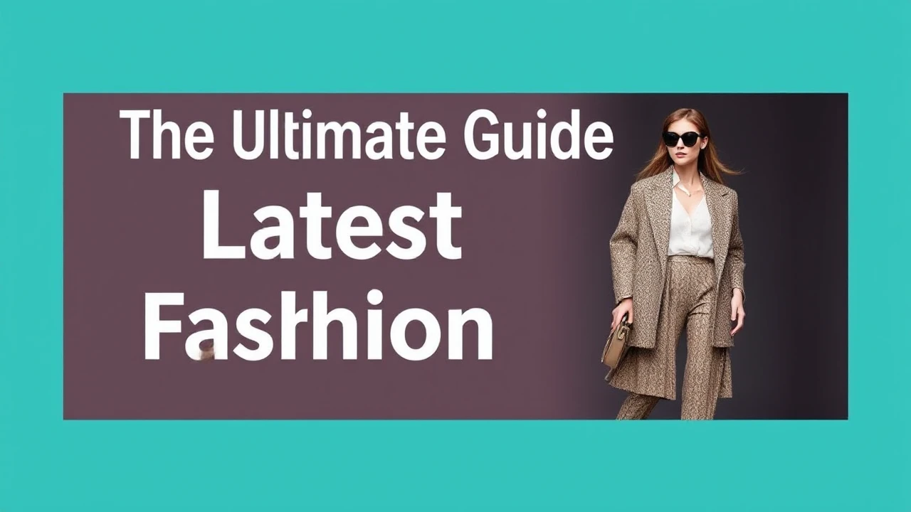 The Ultimate Guide to Latest Fashion for Contemporary Females