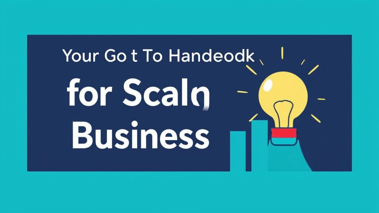 Your Go-To Handbook for Scaling Your Business Effectively